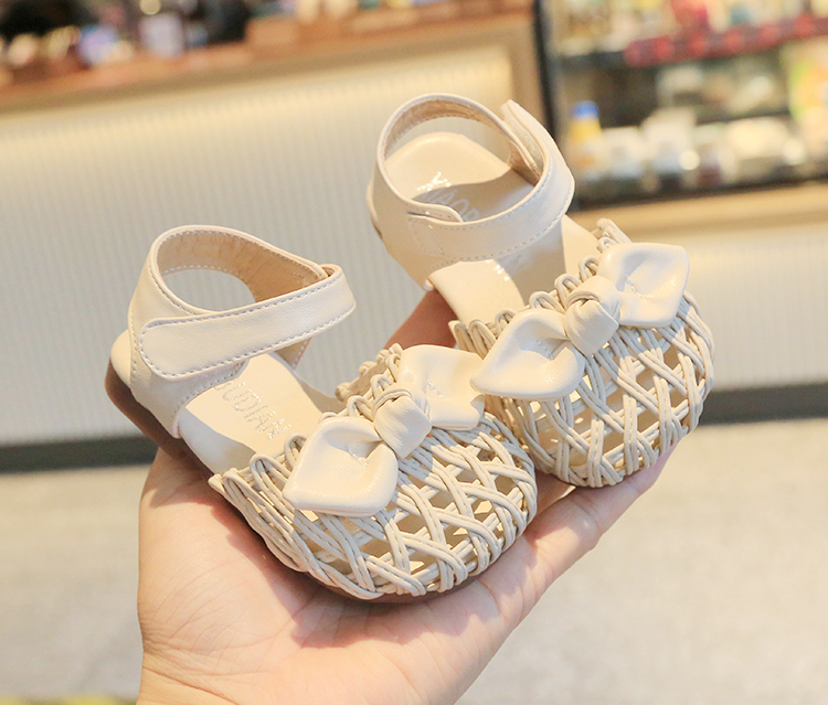 Baby Girl Sandals 1-2 Years Old Princess Shoes Soft Sole Non