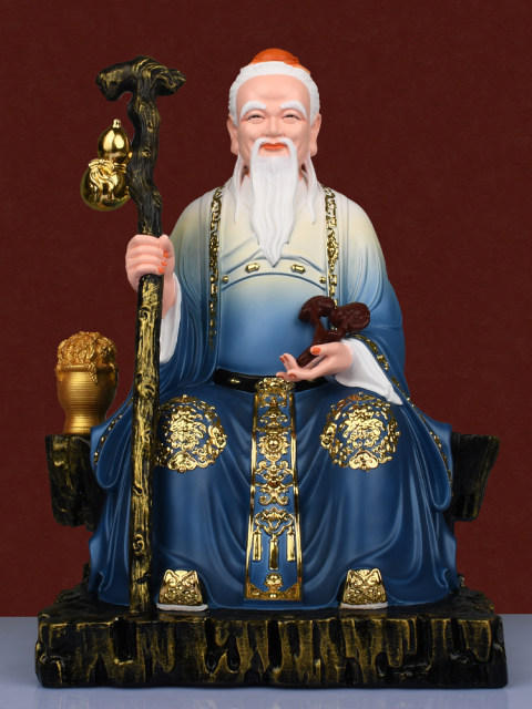 The medicine king statue of Sun Siyi Medicine King Bodhisattva Bodhisattva Hua Yan statue of Bian 鹊 像 药 药 药 药 药 药 药 药 药 药 药 药 药 药

