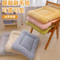 Cat and Dog Mats Are Suitable for All Seasons, Cat Sleeping Fleece Sleeping Mats, Blankets, Cat Nest Mats, Winter Warm Velvet Pet Floor Mats