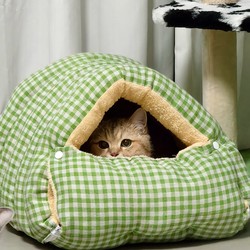 Cat Bed Winter Warm Dog Bed Thickened Pet Mat Large Dog Puppy Sofa Teddy Sleeping Bed