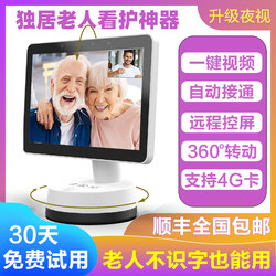 Elderly remote two-way video call surveillance camera
