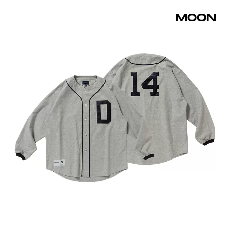 DESCENDANT BLEEK BASEBALL SHIRT 22SS-