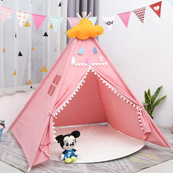 Children's Tent Indoor Small House Princess Girl Boy Picnic Indian Castle Separate Sleeping Area Toy Playhouse