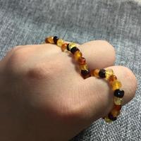 Natural Amber Multi-Treasure Ring - Shopping Addition