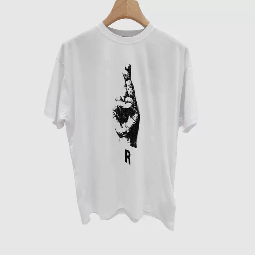 Saint Laurent 白色字母标签圆领短袖T恤798933 Y37RY 9000 Saint Laurent 白色字母标签圆领短袖T恤798933 Y37RY 9000