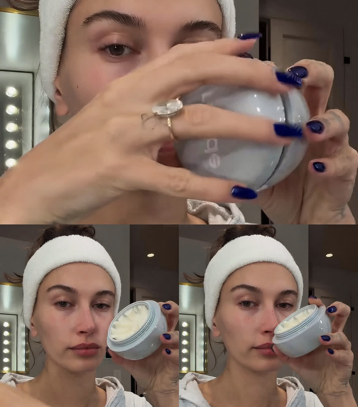 Meidai Hailey Rhode, укрепляющая маска с кофеином — маска для увеличения объема губ
