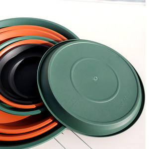 
Dujing Hao flower pot tray thickened round mobile chassis resin plastic chassis base hot sale gallon basin tray