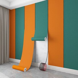 Thickened Self-Adhesive Wallpaper, Waterproof, Moisture-Proof, Mildew-Proof, Household Bedroom Background Wall Cover-Up Decorative Wallpaper, Environmentally Friendly, Formaldehyde-Free