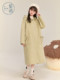 Zihan wool mid-length hooded coat for women in winter new double-sided warm casual warm loose jacket
