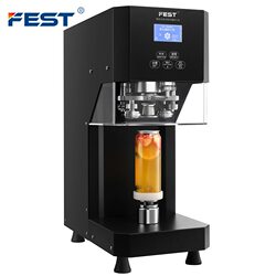 Fully Automatic Can Sealing Machine Milk Tea Commercial Beverage Plastic Can Sealing Machine Cap Sealing Cup Machine