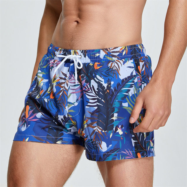 seobean Hibin men's beach pants peach leather velvet diving, rowing ...