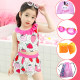 Children's swimsuit girl cute split babies, big children, young girls, student conjoined princess skirt swimwear
