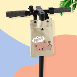 Battery Car Hanging Bag Storage Bag Electric Bicycle Hanging Bag Front Waterproof Cloth Bag Large Capacity Mobile Phone Bag