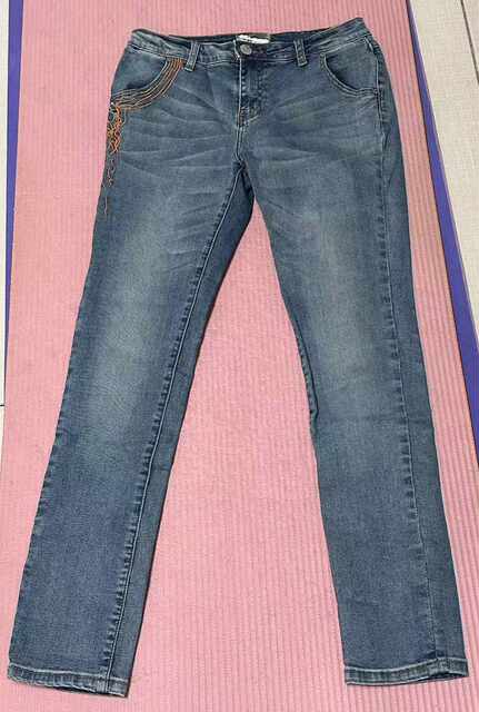 Second-hand Idle Inman national style design tight jeans