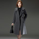 Wool coat double -sided velvet girl long thickened and increased size high -end autumn and winter new brand middle -aged mother Mao woolen jacket
