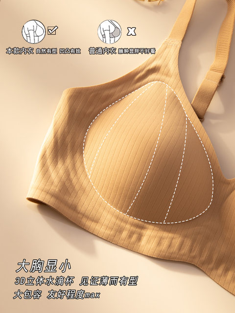 Women without a marked underwear, big breasts, naked cups, no steel