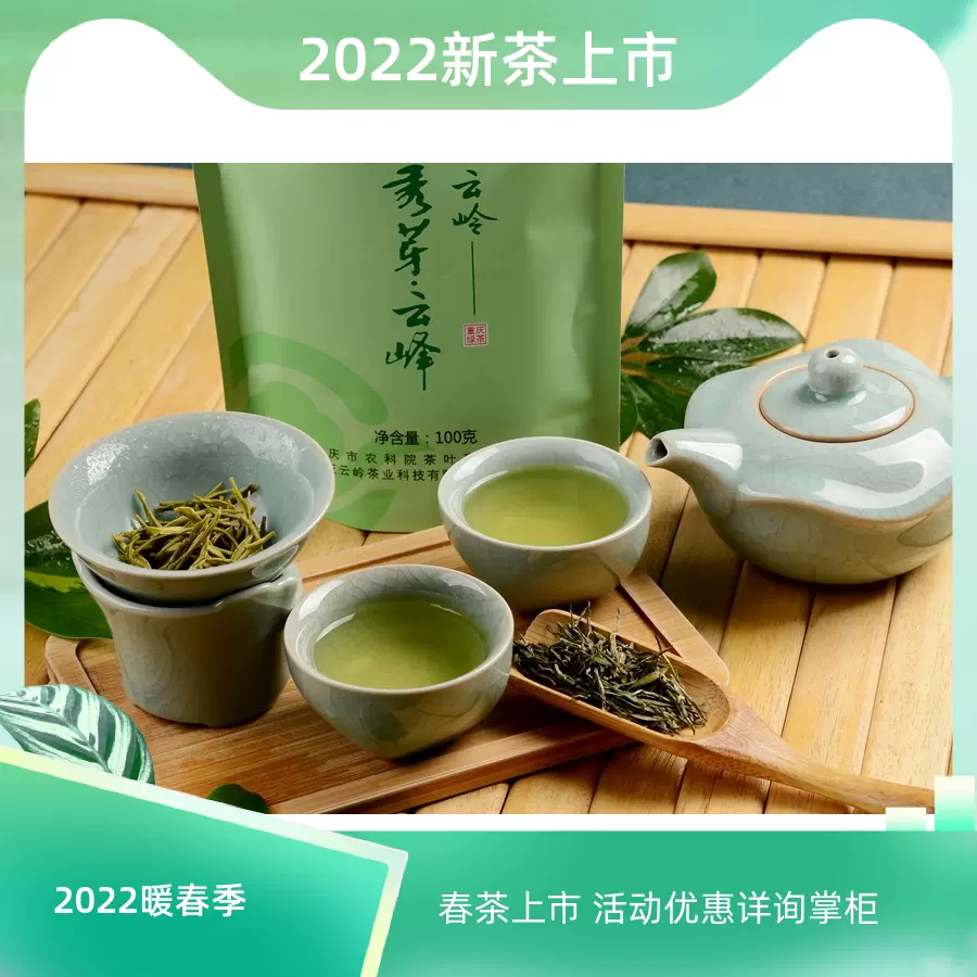 永川秀芽茶叶22新茶绿茶特级重庆散装毛峰毛尖高档特产云