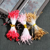 Симуляция жемчужного цветочного сердца Шифоновое ядро ​​штукатурки цветочные тычинки ручной работы.