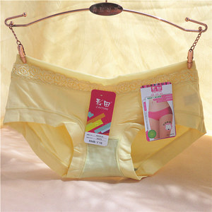 4 free shipping authentic color field 30270 low -waist flat -angle trousers net yarn waist circumference comfortable, unbounded women's underwear
