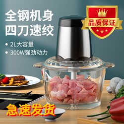 Electric Meat Grinder for Home Use, Sturdy and Multifunctional Kitchen Chopper, Mincer, Grinder, Small Crushing and Grinding Machine