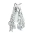 [Gia đình sầu riêng] Arknights First Snow Cos Tóc giả kiểu lông thú giả Gia đình báo tuyết Cosplay Gửi và gửi trang web 