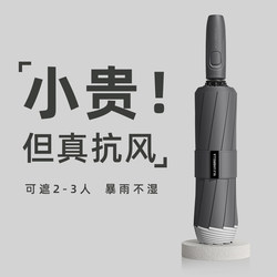 Off-Season Umbrella, Enlarged, Thickened, Reinforced, Large Size, Fully Automatic Umbrella for Women and Men, Windproof, Car-Mounted, Foldable, Dual-Use for Sun and Rain