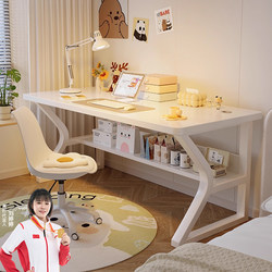 Desk for Students, Home Use, Bedroom Computer Desk, Simple Desktop Table, Girls' Work Desk, Study Desk, Writing Desk, Office Desk