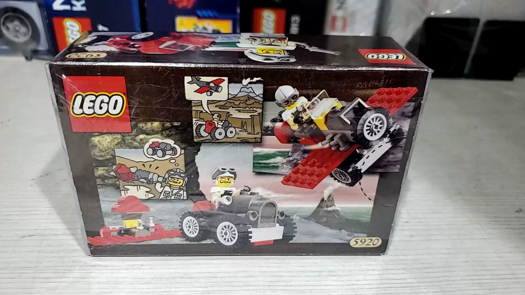 绝版稀有 lego 乐高 5920 探险系列 island racer 2000年 小盒