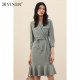 YINER sound children's clothing autumn French elegant and fashionable commuting OL dress
