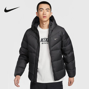 
Nike Nike down jacket men's jacket short winter new hooded warm windproof jacket HQ4183-010
