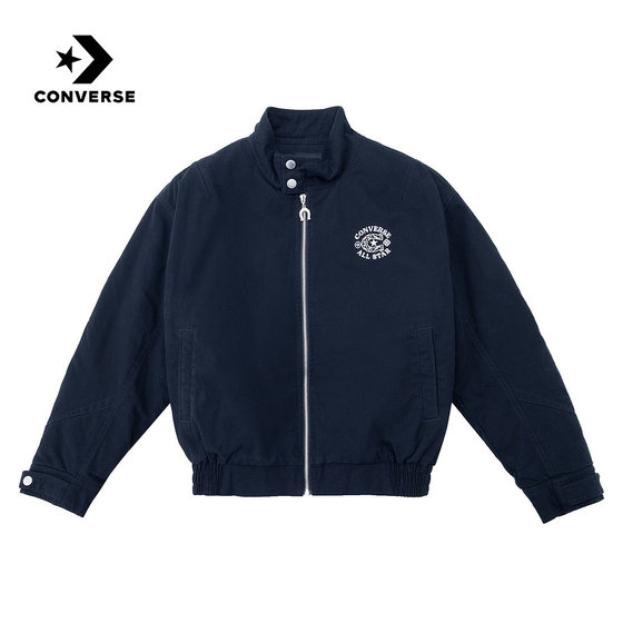 
Converse 26 spring new women's casual sports jacket stand collar warm cotton jacket WCJ429-GHM