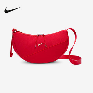 
Nike Nike men and women bag crossbody backpack lightweight round bag sports waist bag red shoulder bag HQ4370-657