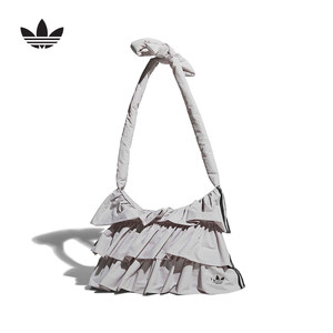 
adidas Adidas Fashion Women's Bag Armpit Bag Ruffled Handbag 2026 Spring Women's Shoulder Bag IA8913