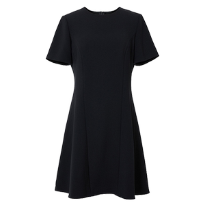 
[Langzi Ole]Langzi French Hepburn style high waist slim black dress for women in summer new temperament slim fit