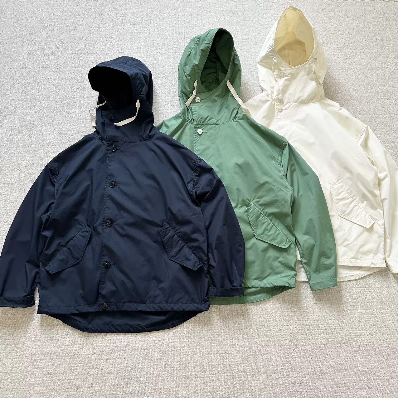 NANAMICA Hooded Jacket 65/35户外机能防水M51连帽夹克冲锋衣-Taobao