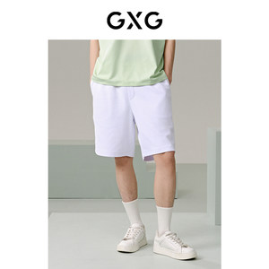 
GXG Men's Texture Fabric Casual Shorts Loose Wide Leg Pants Summer 24 G24X222037