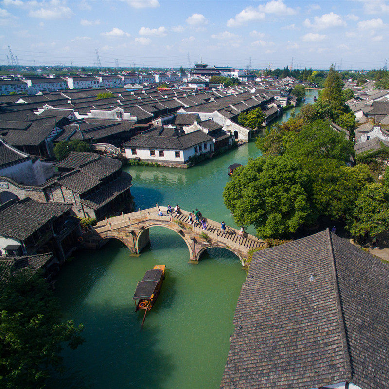 下午出发 乌镇西栅1日游【纯玩】赏乌镇西栅日夜全景 无自费