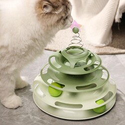 Fluid Animal Cat Toy for Cats to Relieve Stress and Entertain Themselves, Pet Supplies, Elastic Star Cat Spinner, Cat Teasing Gadget