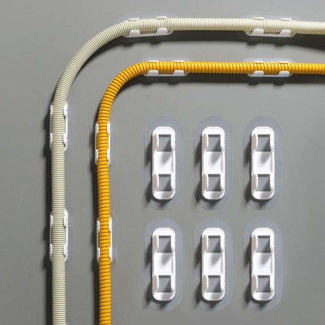 No punching air conditioning drain pipe fixed buckle washing machine sewer pipe clamp hose no nail pipe clamp pipe line pipe