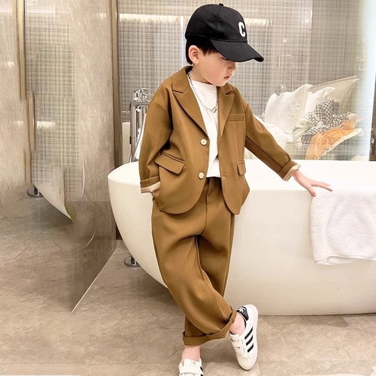 Child Blazer Kids Blazer Style High Quality Boys' Blazer Suit Set