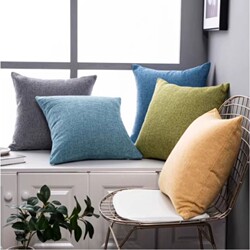 Living Room Sofa Throw Pillow Cushion, Light Luxury American Style, 2026 New Model, High-End Feel, Large Size, Suitable for Bed Headboard or Chair, Square Shape, Removable and Washable