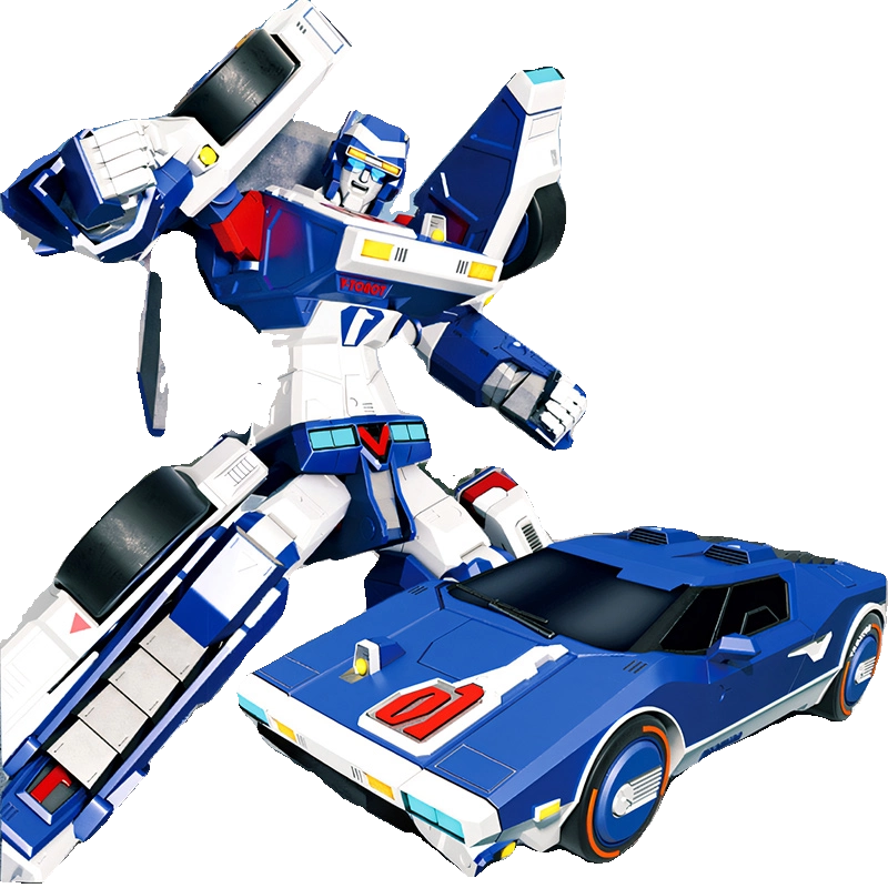 托宝战士6银河侦探光速疾星变形玩具汽车男孩机器人兄弟金刚