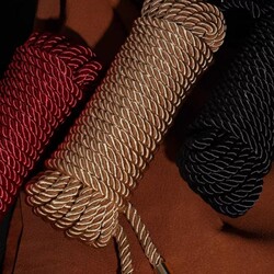 Sexy Self-Binding Rope Knotting Props, Hemp Rope for Wrist and Hand Restraints, Bondage Rope Art, Self-Learning and Teaching