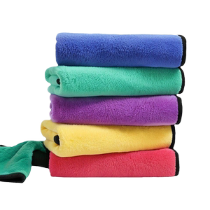 Car wipe towel special towel not to shed car glass water absorbent rag car special cloth car wipe thick car wash towel