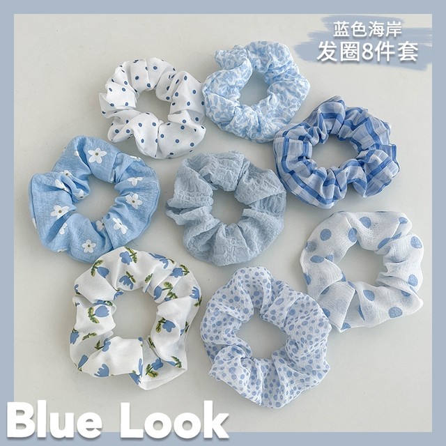 Hair Circle 2025 new Xia Sen large intestine circle fairy beautiful hair rope bun hair rope simple temperament tie hair rope