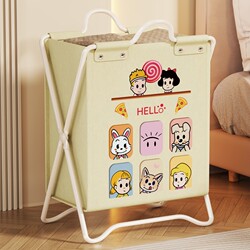 Foldable Dirty Laundry Basket, Stylish and Large-Capacity Home Laundry Hamper, Bathroom Clothes Storage Solution