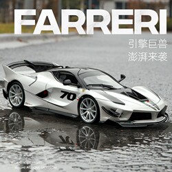 1/18 Ferrari Fxxk Evo Sports Car Model, Simulated Alloy Car Model Ornament, Birthday Gift for Boys