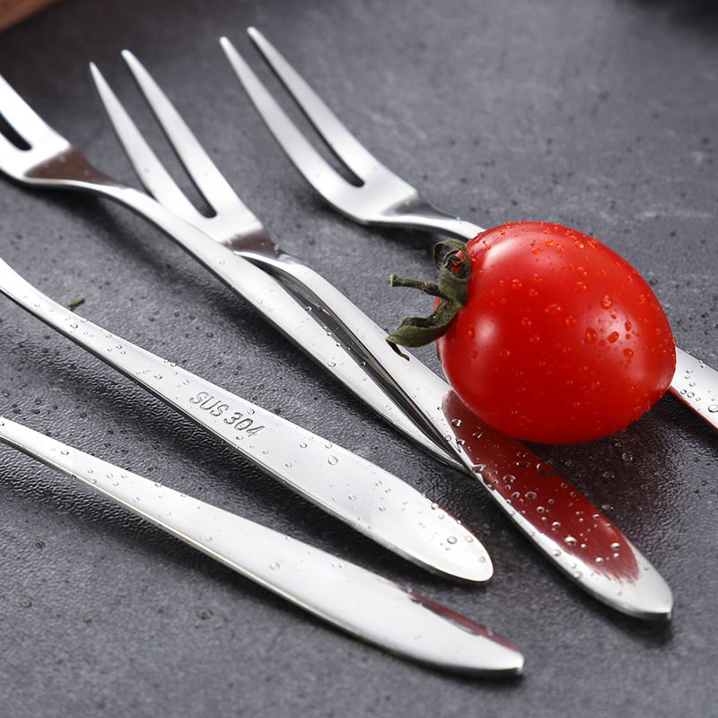 ステンレス製フルーツフォーク 5本セット