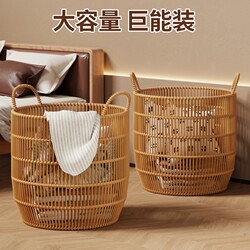 Dirty Laundry Basket, Large Capacity Household Laundry Hamper for Bathroom, Luxury and Stylish Design