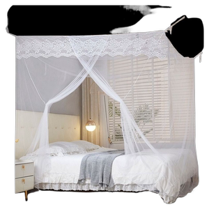 
Old-style mosquito net household bedroom double bed traditional encrypted rural 1.8 meters large bed 1.5m tie rope universal